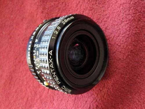 Pentax SMC-A 28mm f2,8"Spotless,Fast,Wide Angle"
