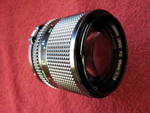Canon FD 85mm f1,8"Excellent,Fast,Potrait Lens"