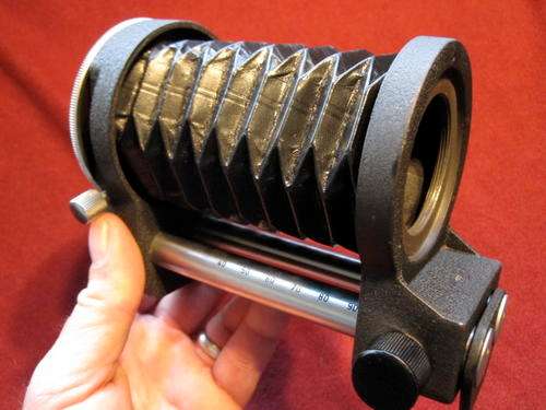 M42 Pentacon Macro Bellows"Double Rail,Hexagonal Bellows"