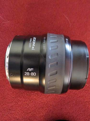 Sony Alpha/Minolta AF Power Zoom Xi 28-80mm with FREE Dynax 3xi body"Excellent"