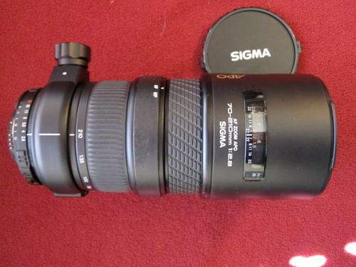 """FAST""Sigma AF Zoom 70-210mm f2,8 APO for Nikon"Very Nice"