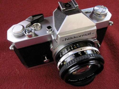 Nikon Nikkormat FT2 with Nikon Series-E 50mm f1,8"Very Nice"