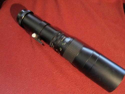 Pentax P/K mount Kimunor 400mm f6,3 Telephoto""600mm on crop sensors"