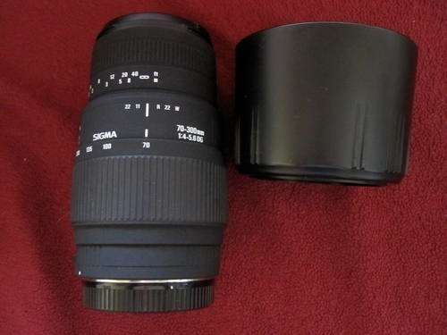 Sigma DG 70-300mm Macro Zoom for Canon"Excellent"