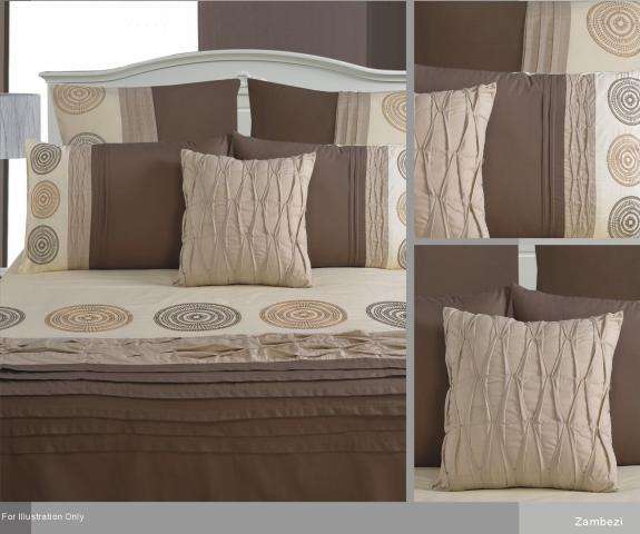 3pc Zambezi Duvet Cover Set Queen: High Quality