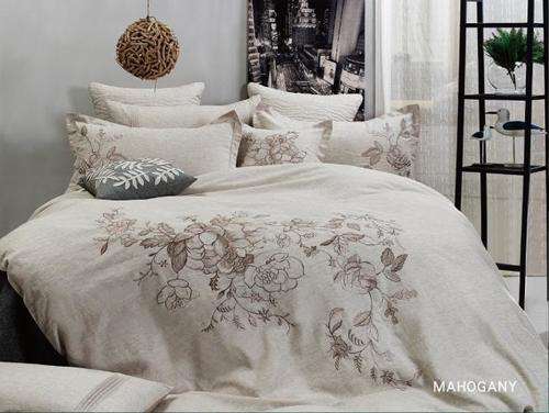 6pc Mahogany Duvet Cover and Quilted Bedspread Luxury Set : Queen: High Quality