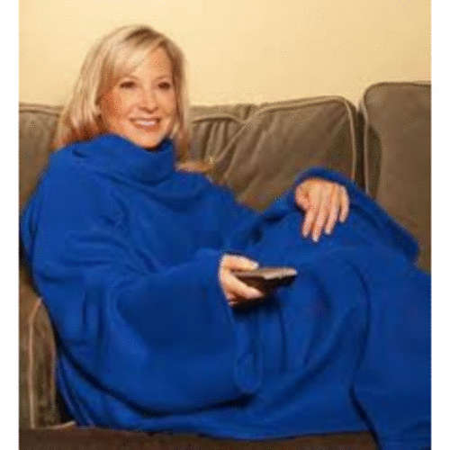 SNUGGIE The Blanket with Sleeves, Blue!!!