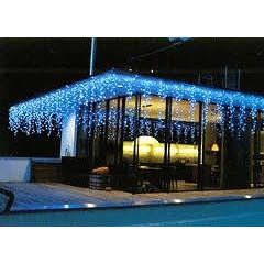 4M x 1.5M. Blue Colour LED Fairy Light Curtain!!!
