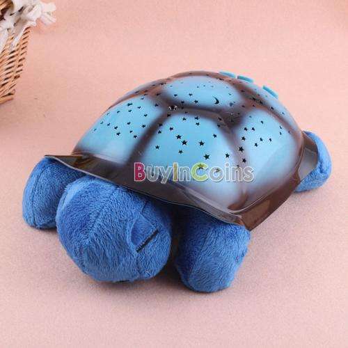 Music & Star Turtle, The 2nd Night Light, BLUE in Color!!!