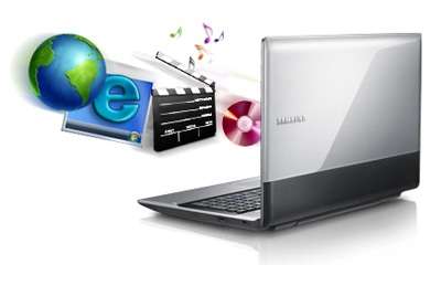 Samsung RV511 Core i3 With 8GB Ram. Supreme Multimedia Notebook In The Box