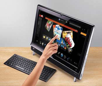 An Evolution Of HD! Hp Touchsmart 23" FULL HD Touch Screen Gamer And Tablet. WOW!!!