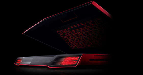 The Almighty Alienware M17X R3 Nebula Red! Colossal 3D Gamer!