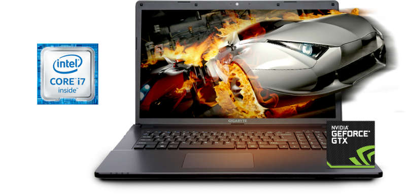 **EXTREME GAMING** GIGABYTE P17! 17" FULL HD! Core i7 3.5Ghz, 16GB Ram, Nvidia GTX 950!