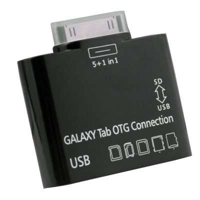 5 in 1 Camera Connection Kit Card Reader Adapter for Samsung Galaxy Tabs