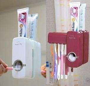 ***New arrival*** Automatic Toothpaste Dispenser + toothbrush holder Pair SET ***HYGENE***