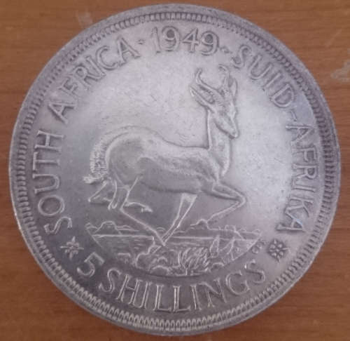 Silver Crown 1949 5 Shillings