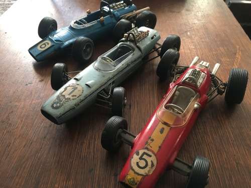 Vintage Toys Schuco Formula 2 Wind Up Cars x 3***SOLD AS IS********