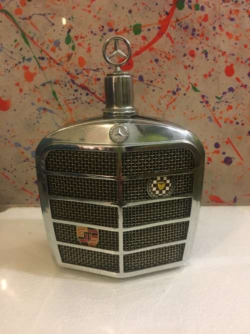 Vintage Mercedes Benz Whisky Decanter