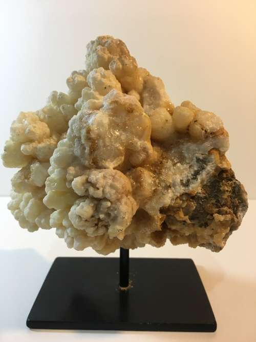 A Cave Stalactite Rock on Stand Origin Morocco *GEOLOGY GEMSTONE INTEREST*
