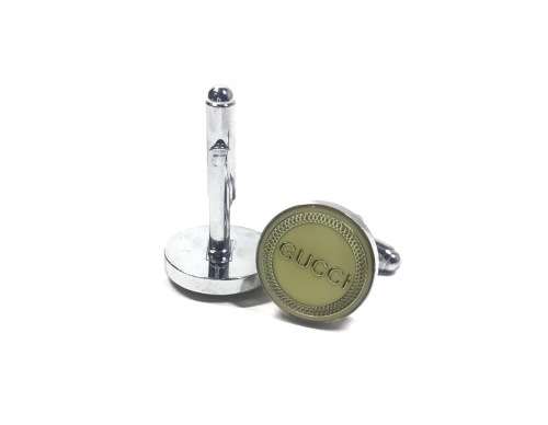 A PAIR OF VINTAGE COUTURE GUCCI CUFFLINKS