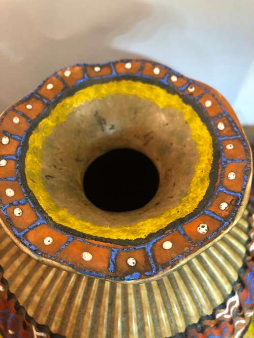 A PAIR OF MEDITERRANEAN FOLK POTTERY VESSELS