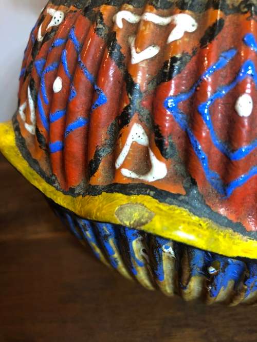 A PAIR OF MEDITERRANEAN FOLK POTTERY VESSELS