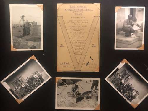A RARE SA WW2 PHOTO ALBUM OF THE WESTERN DESERT EAST AFRICA CAMPAIGN **over 180 photos**