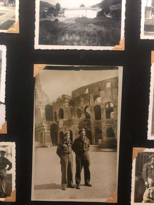 A RARE SA WW2 PHOTO ALBUM OF THE WESTERN DESERT EAST AFRICA CAMPAIGN **over 180 photos**