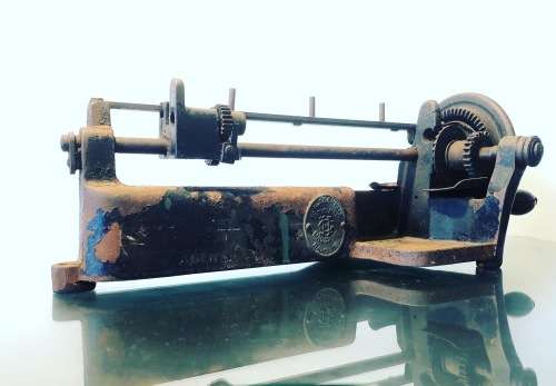 ANTIQUE GUHL AND HARBECK PENCIL SHARPENER