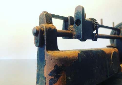 ANTIQUE GUHL AND HARBECK PENCIL SHARPENER
