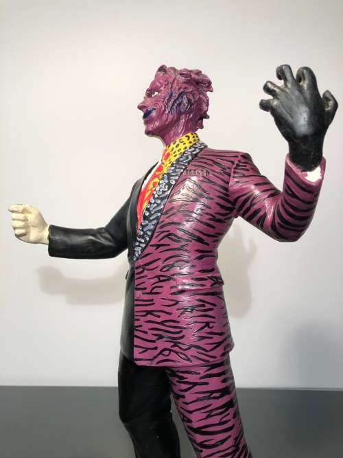 RARE TM & DC COMICS LARGE TWO FACE FIGURINE 1995 WITH BONUS GIFT!