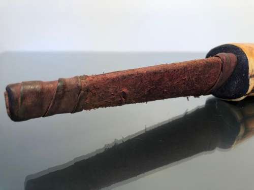 A Tribal Bone Hand Forged Knife