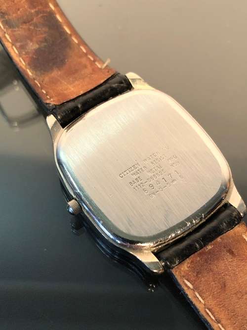A Rare Citizen Mens Watch Sapphire WR 50 in collaboration with Stressless Co.