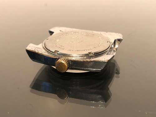 A Rare Marlboro Man Mens Cronel Swiss Wind up Watch 1970s