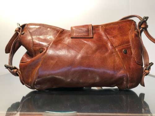 A Vintage Leather Mulberry Shoulder Bag