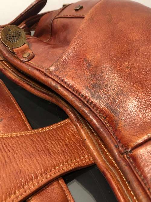A Vintage Leather Mulberry Shoulder Bag