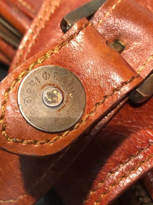 A Vintage Leather Mulberry Shoulder Bag