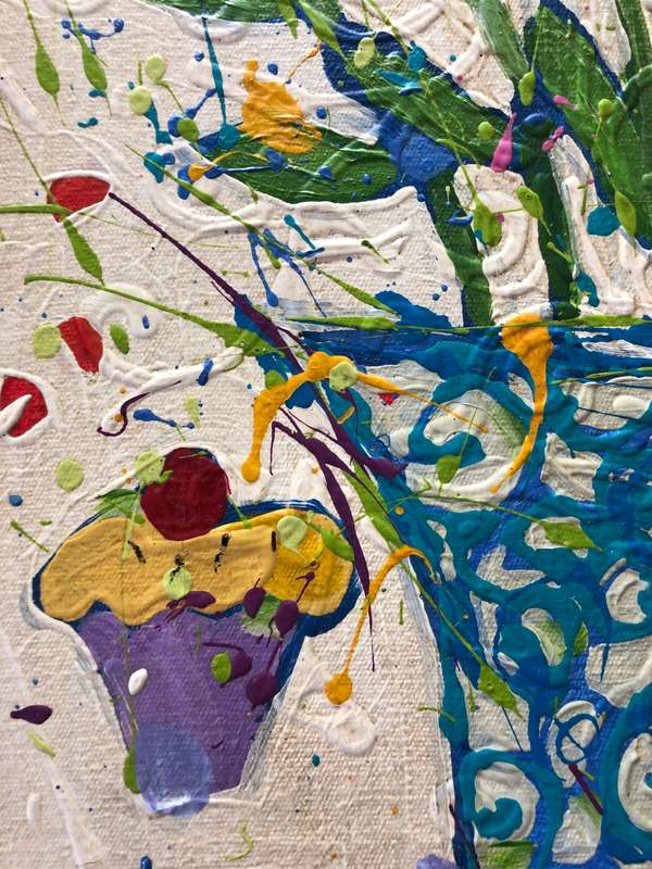 A set of Judy Wentzel Original Acrylic on Board