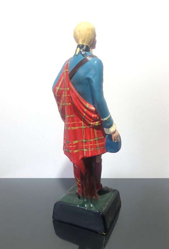 A Drambuie Prince Charlie Advertising Ceramic Figurine