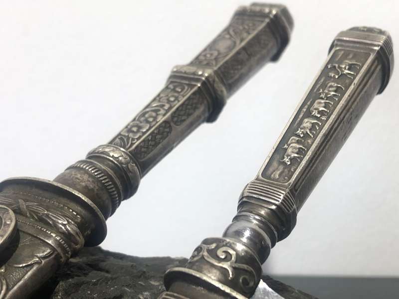 VINTAGE ARGENTINIAN INOX GAUCHO KNIVES