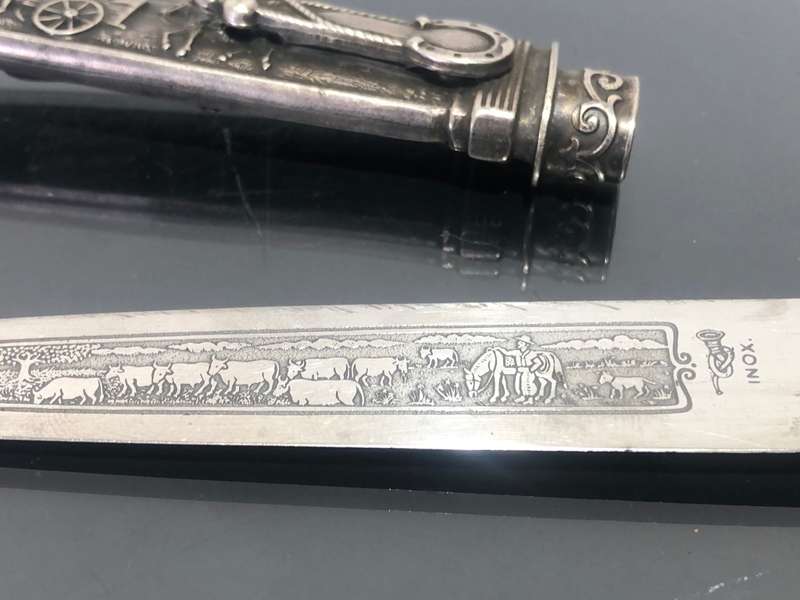 VINTAGE ARGENTINIAN INOX GAUCHO KNIVES
