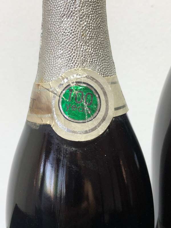 TWO RARE BOTTLES OF RUGBY RELATED BRANDED WINES **NATAL SHARKS ALL BLACKS INTEREST ***