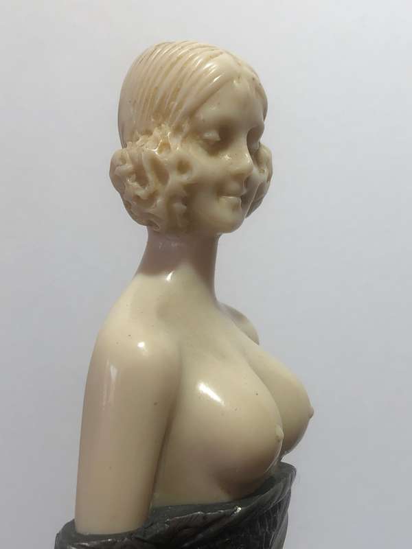 Art Deco Figurine inspired by Bruno Zach  The Whip Girl