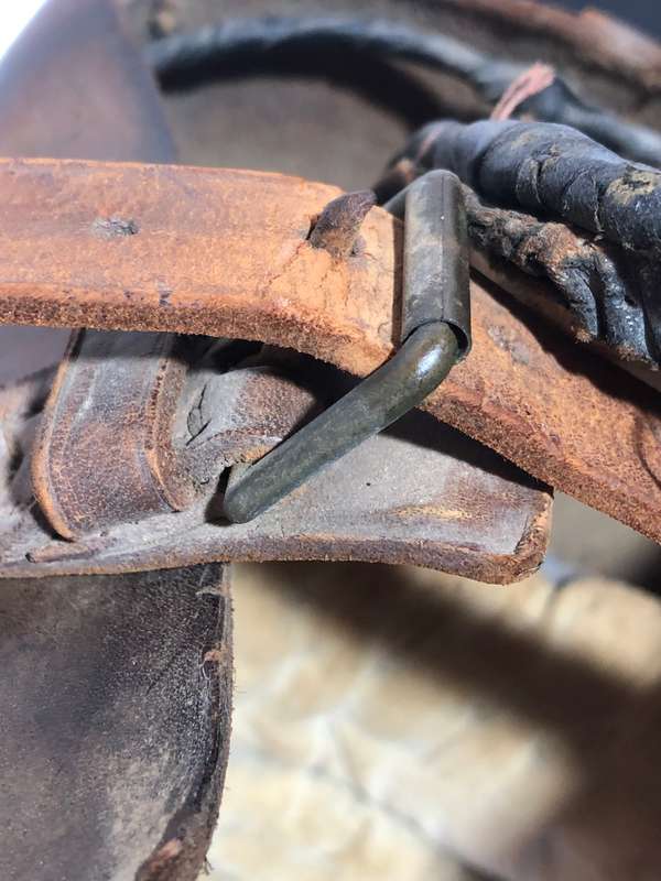 A Rare Meiji Period original Japanese Kendo Leather Helmut