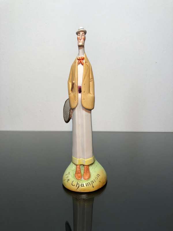 Tennis Champion Bisque Figurine by Schafer & Vater