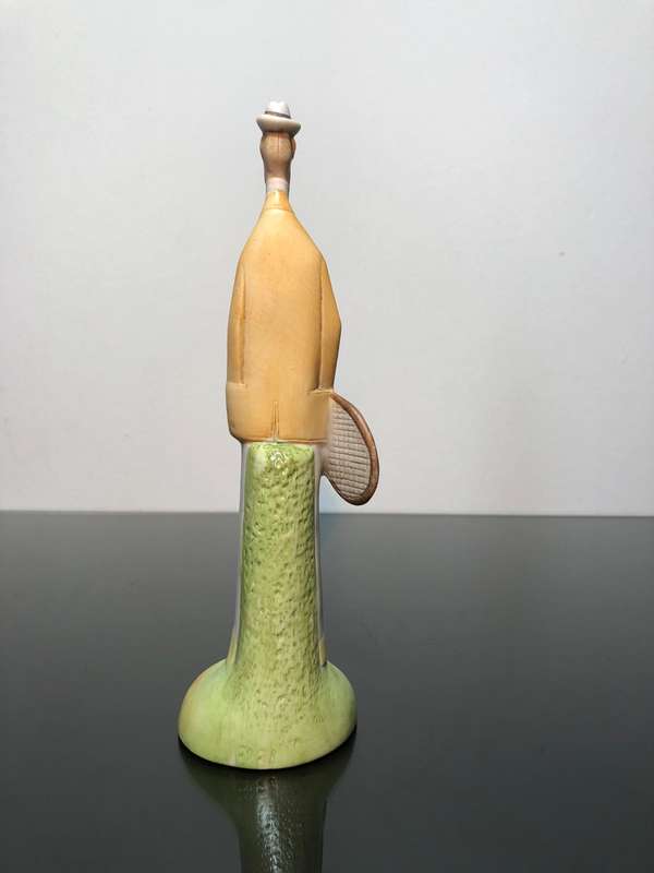 Tennis Champion Bisque Figurine by Schafer & Vater