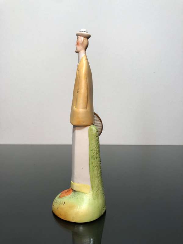 Tennis Champion Bisque Figurine by Schafer & Vater