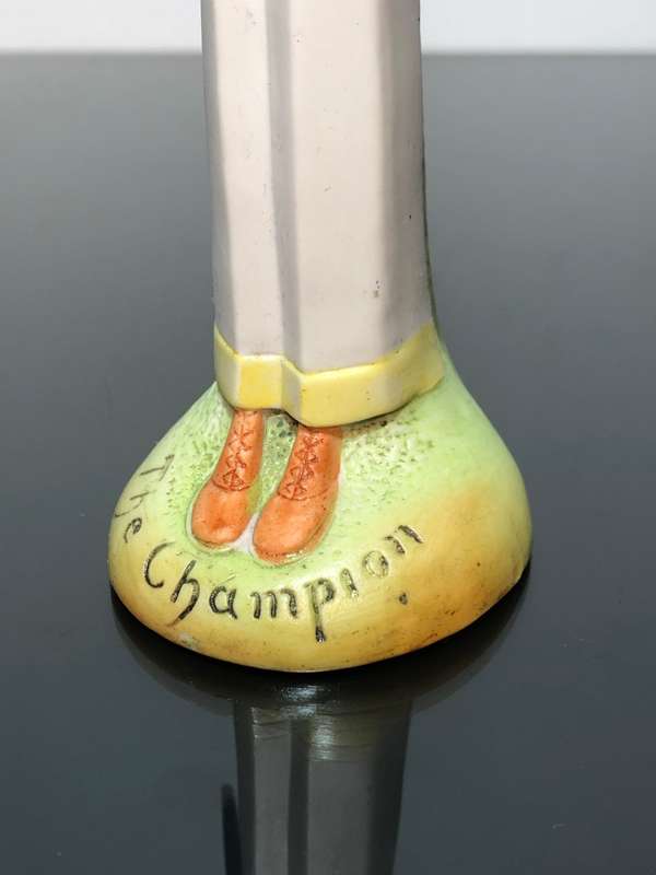Tennis Champion Bisque Figurine by Schafer & Vater