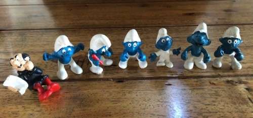 Smurfs x 7