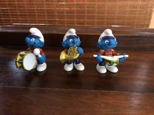 Smurfs x 3